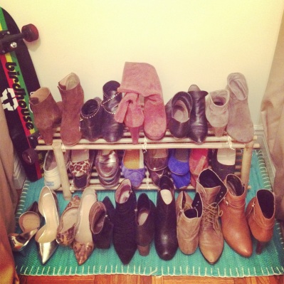 My shoe rack